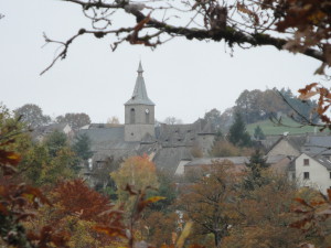 Ladinhac, vue du Bois de Lescure